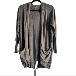 Falls Creek Cardigan Grey Size M Sweater Long Sleeve EUC Fall Cottagecore Boho